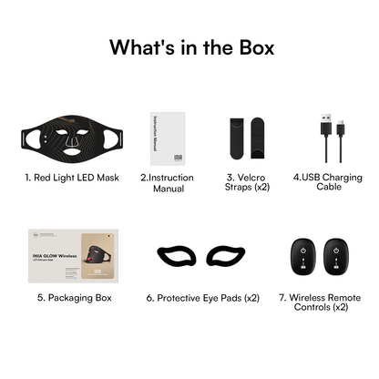 SORA Wireless Red Light Therapy Mask